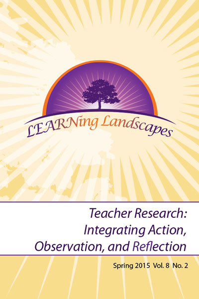 Vol 8 No 2 (2015): Teacher Research: Integrating Action, Observation and Reflection